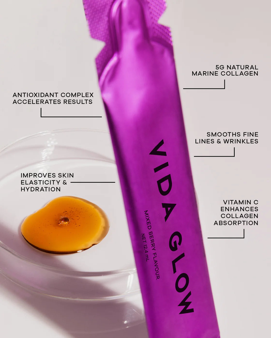 Vida Glow Collagen Liquid Advance 15x12.4ml