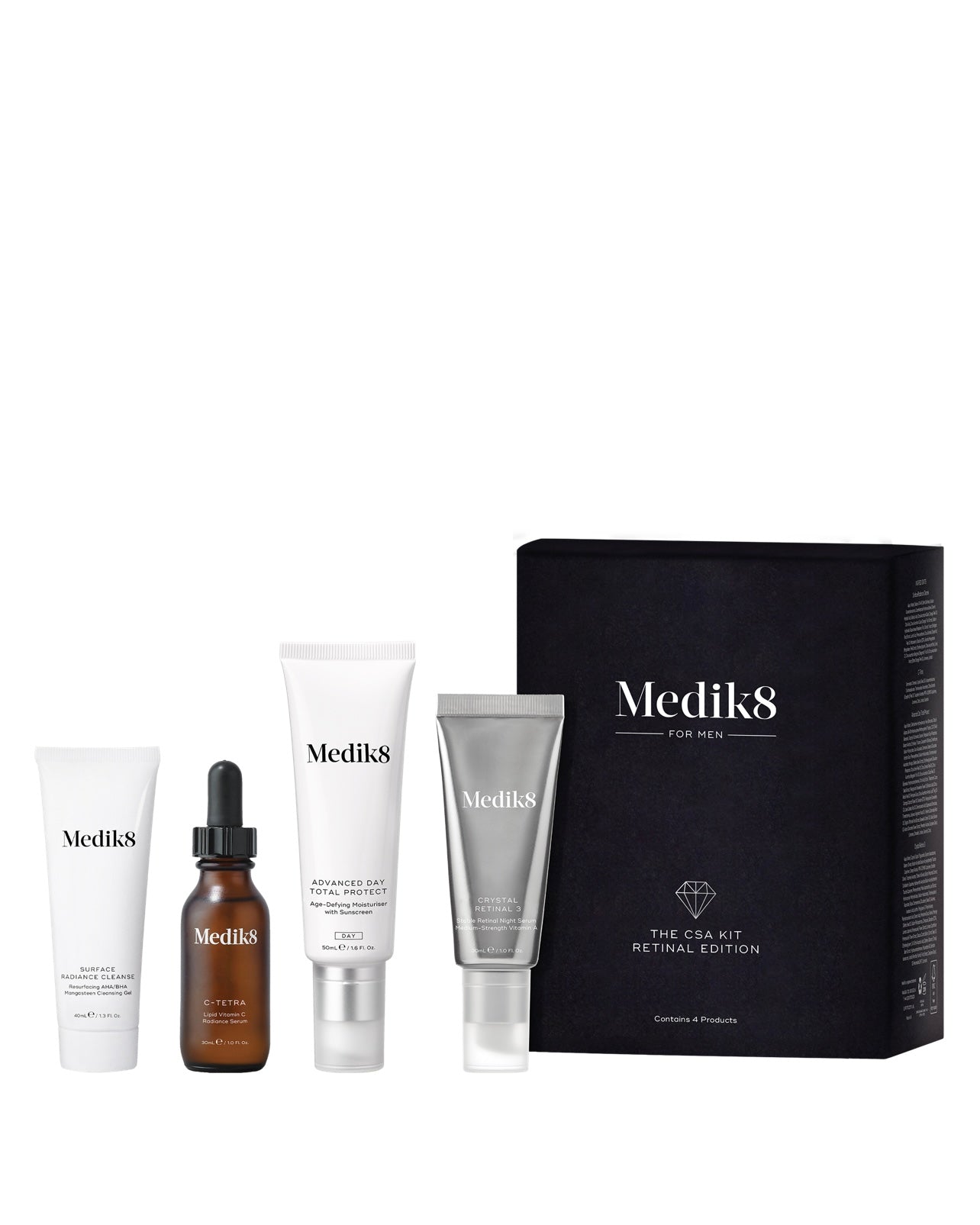 Medik8 The CSA Retinal Edition for Men 40ml 30ml 50ml 30ml