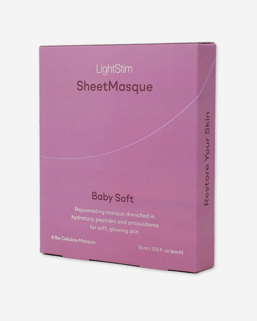 LightStim SheetMasque Baby Soft 6 pack