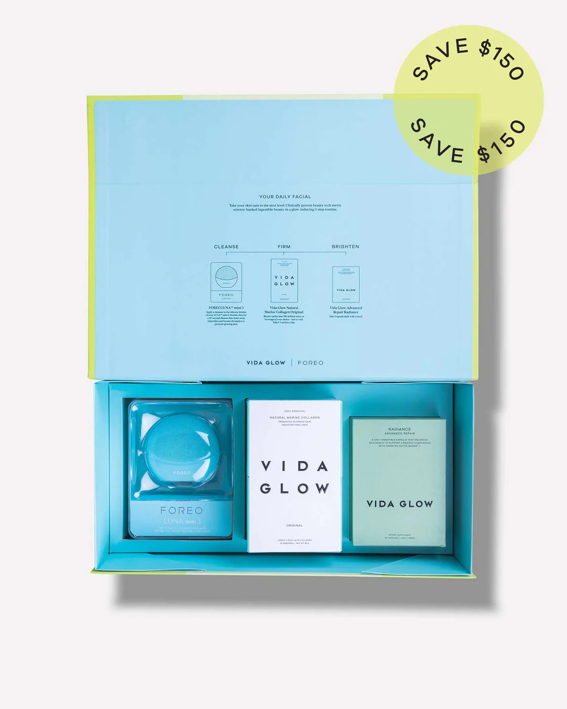 Vida Glow Limited Edition Ultra-Luminous Daily Facial Kit