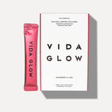 Vida Glow Natural Marine Collagen Sachets Cranberry & Lime