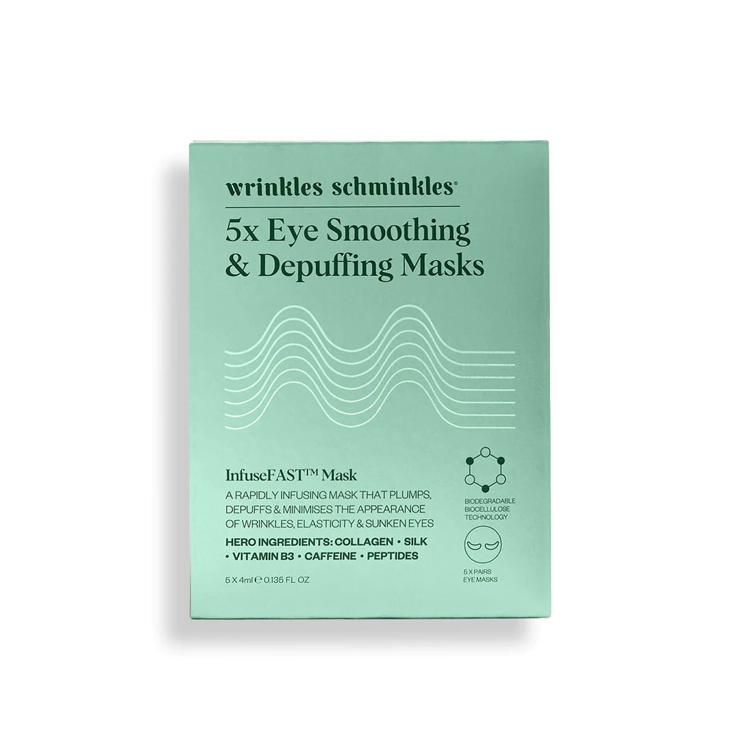 Wrinkle Schminkles Eye Smoothing & Depuffing Mask 5 Pack