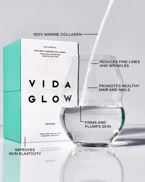 Vida Glow Natural Marine Collagen Powder 90g-270g Original