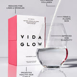 Vida Glow Natural Marine Collagen Sachets Cranberry & Lime