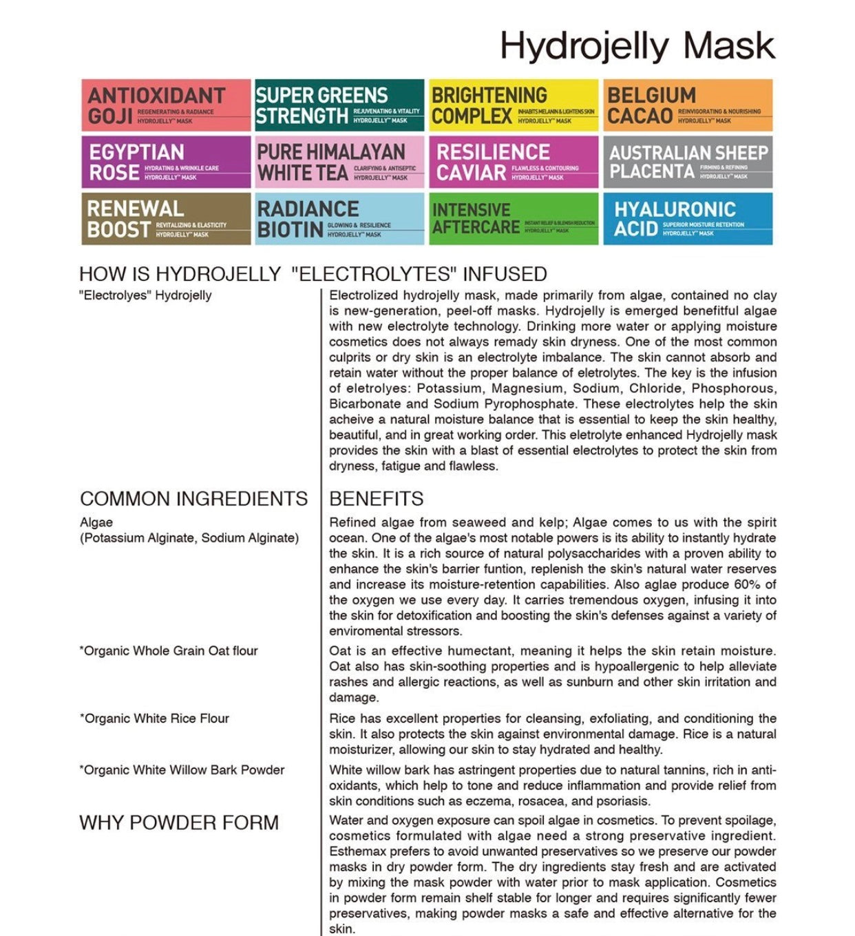 Esthemax Hydrojelly Hyaluronic Acid