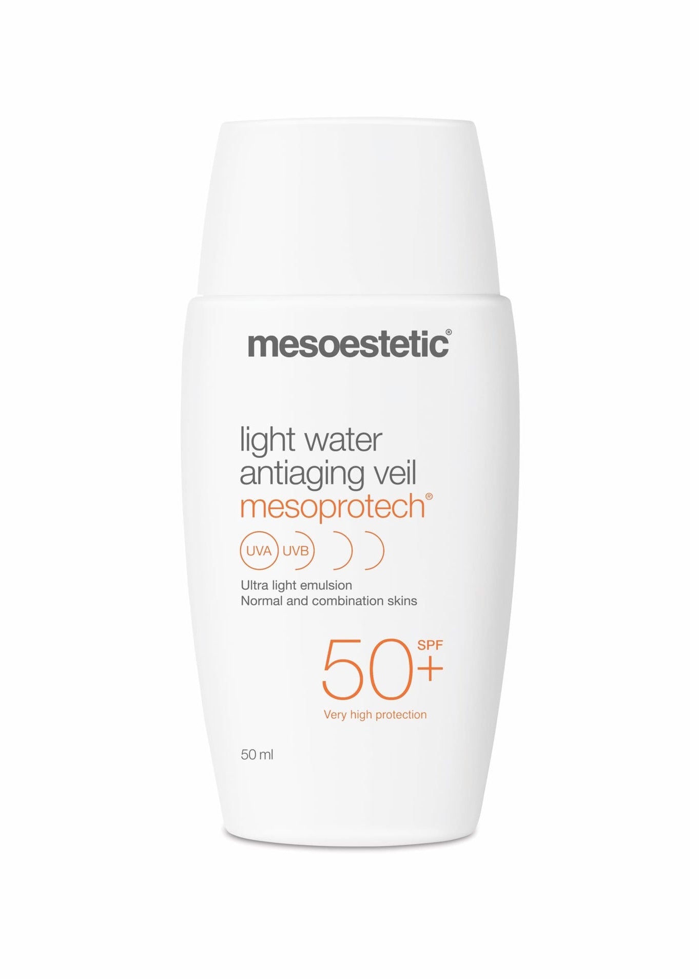 mesoestetic mesoprotech light water anti-aging veil 50ml