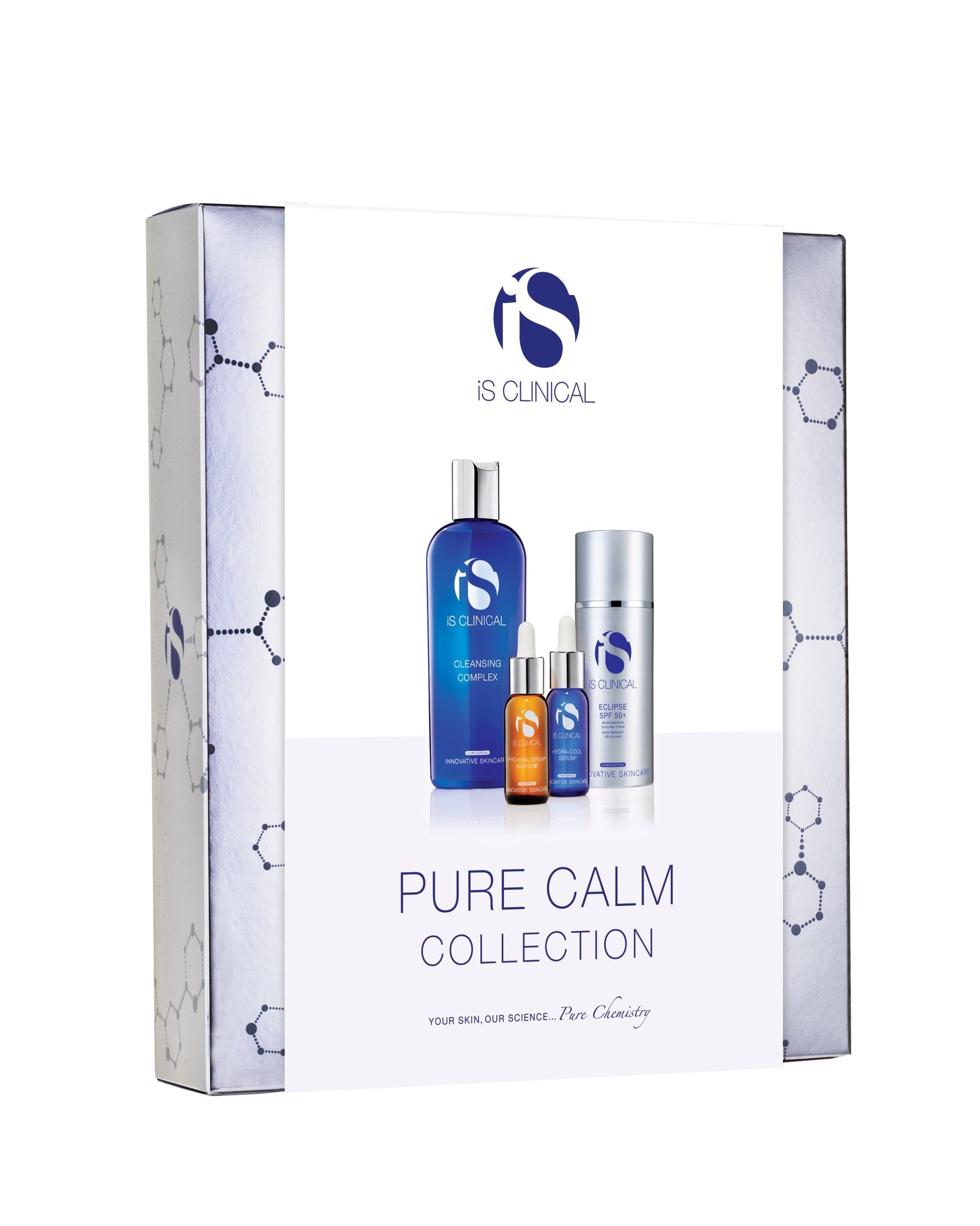 iS Clinical Pure Calm Collection 180ml, 15ml, 15ml, 100g