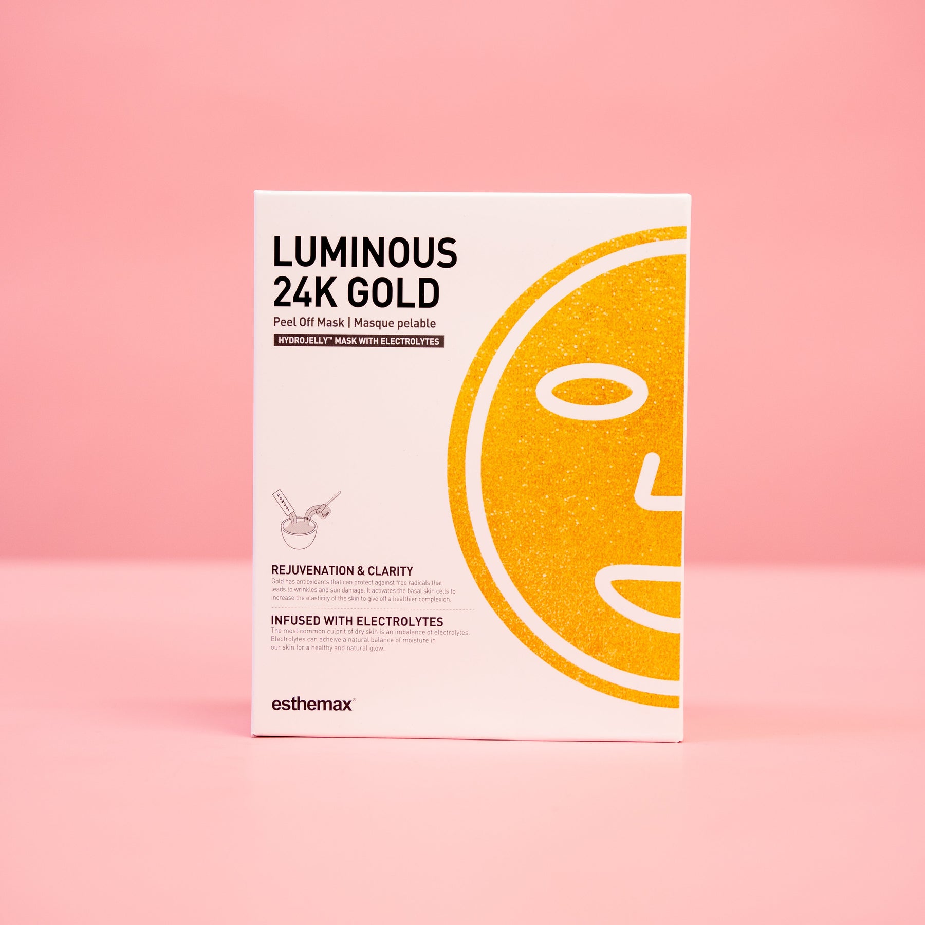 Esthemax Hydrojelly Luminous 24K Gold